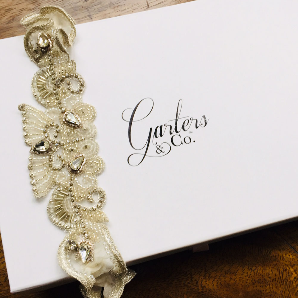 Baroque Vintage Wedding Garter