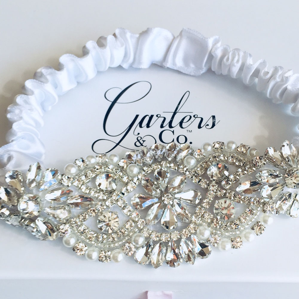 Rhinestone Bridal Garter