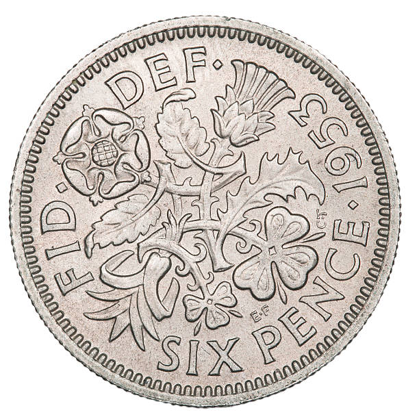 A British Sixpence